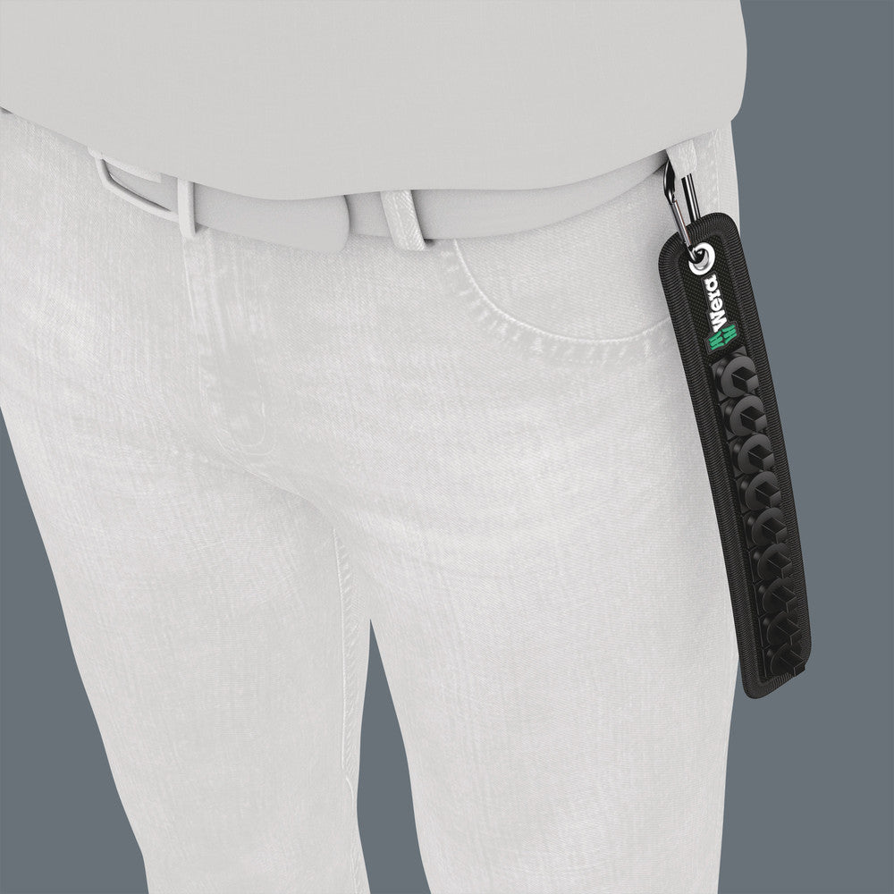 Belt A (textile belt), 9 location, unloaded