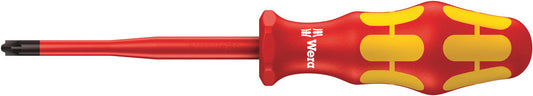 165 iS PZ/S VDE Insulated screwdriver with reduced blade diameter for PlusMinus screws (Pozidriv/slotted)