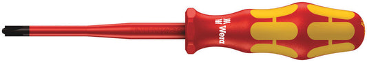 165 iSS PZ/S VDE Insulated screwdriver with reduced blade diameter for PlusMinus screws (Pozidriv/slotted)
