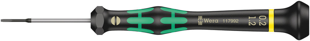 2035 Screwdriver for slotted screws for electronic applications