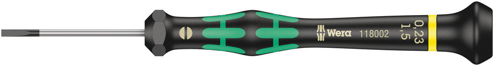 2035 Screwdriver for slotted screws for electronic applications