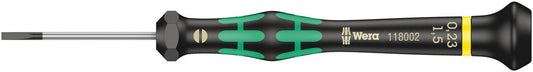 2035 Screwdriver for slotted screws for electronic applications