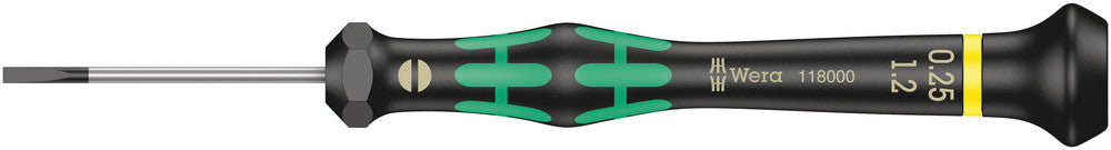 2035 Screwdriver for slotted screws for electronic applications