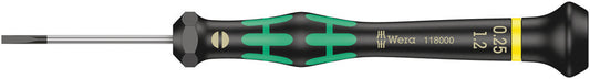 2035 Screwdriver for slotted screws for electronic applications