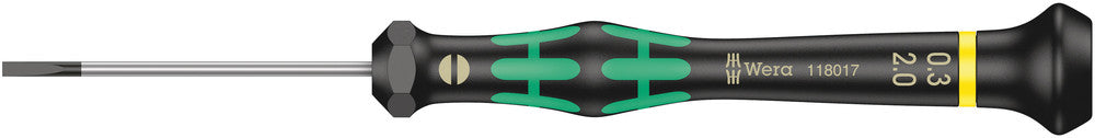 2035 Screwdriver for slotted screws for electronic applications