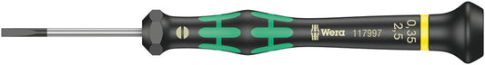 2035 Screwdriver for slotted screws for electronic applications
