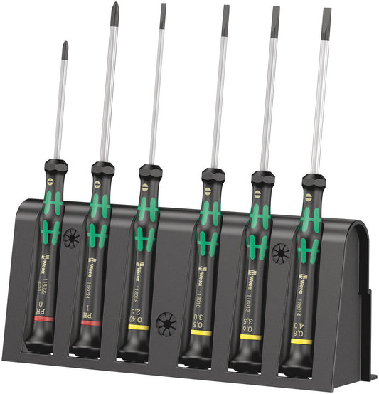2035/6 B Screwdriver set and rack for electronic applications