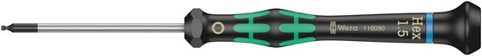 2052 Ball end hexagon screwdriver for electronic applications