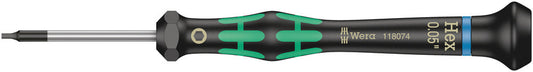 2054 Screwdriver for hexagon socket screws for electronic applications