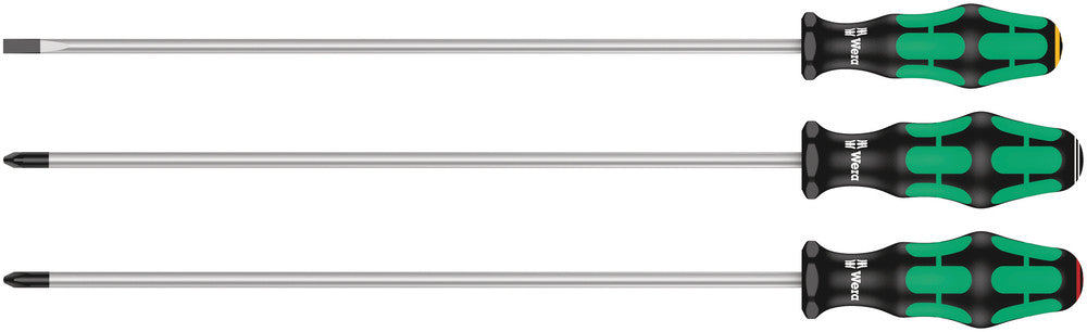 335/350/355/3 Screwdriver set Kraftform Plus 300 mm-long blades