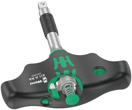 411 A RA T-handle adapter screwdriver with ratchet function, 1/4"