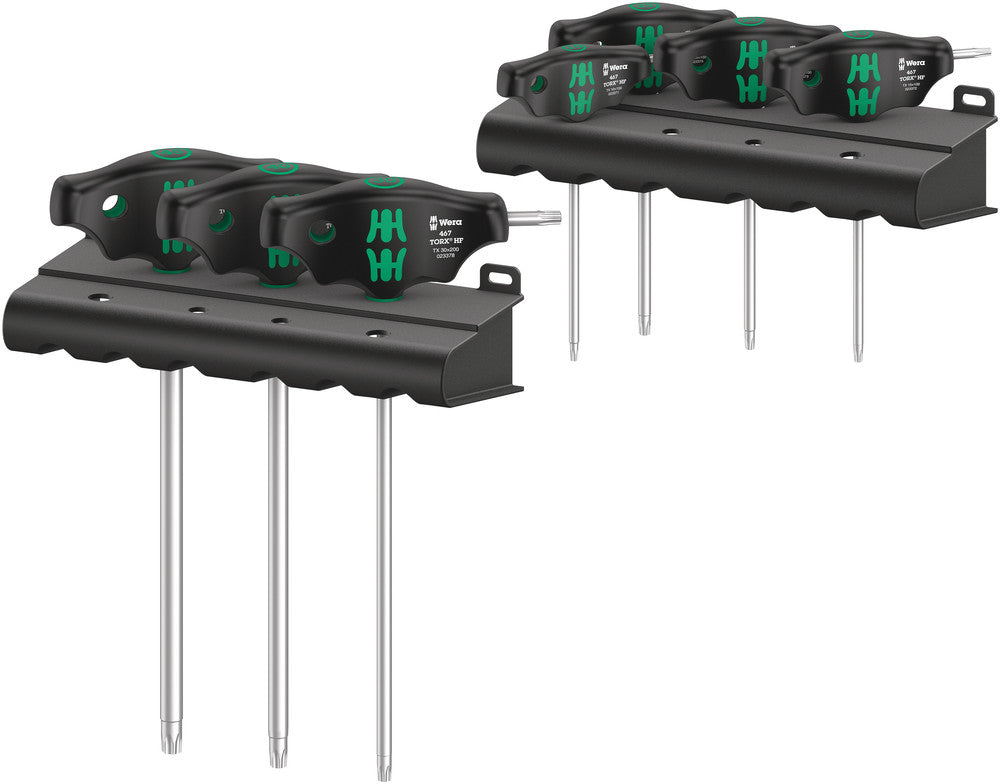 467/7 TORX® HF Set 1 screwdriver set T-handle TORX® screwdrivers with holding function