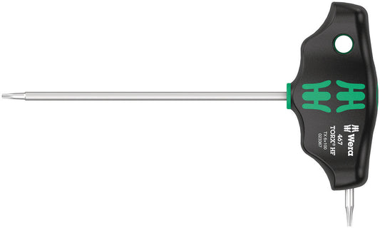 467 TORX® HF T-handle screwdriver with holding function