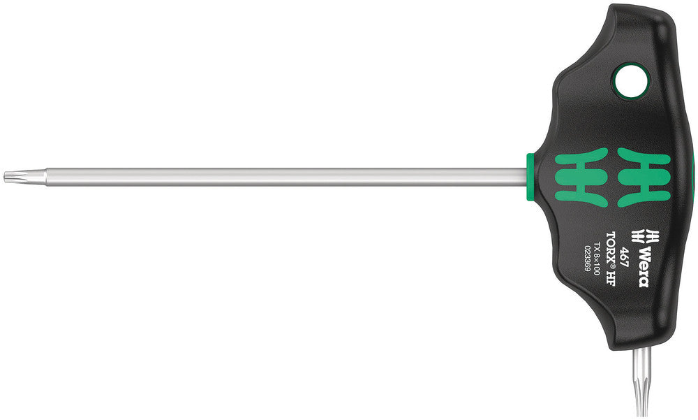 467 TORX® HF T-handle screwdriver with holding function