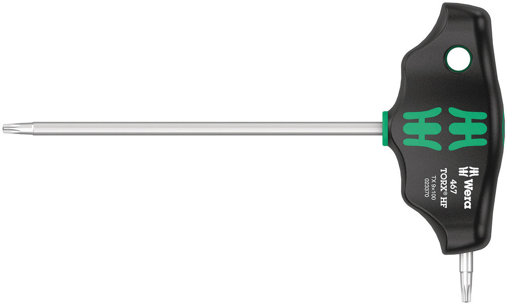 467 TORX® HF T-handle screwdriver with holding function