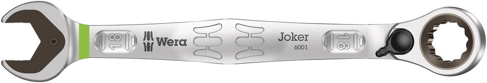 6001 Joker Switch Ratcheting combination wrenches, with switch lever