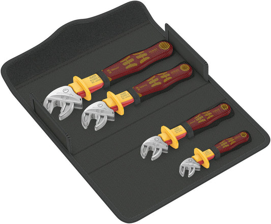 6004 Joker VDE 4 Set 1 VDE-insulated self-setting spanner set