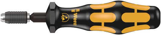 7400 ESD series Kraftform Torque screwdrivers, with factory pre-set value (0.1-1.0 Nm) and quick-release chuck