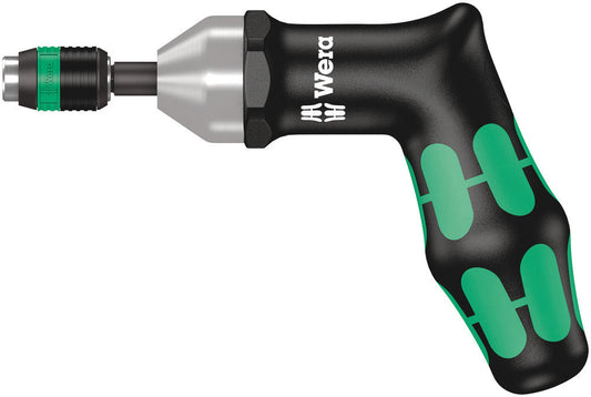 7400 series Kraftform Torque screwdrivers, with factory pre-set value (3.0-8.8 Nm) and Rapidaptor quick-release chuck, pistol handle