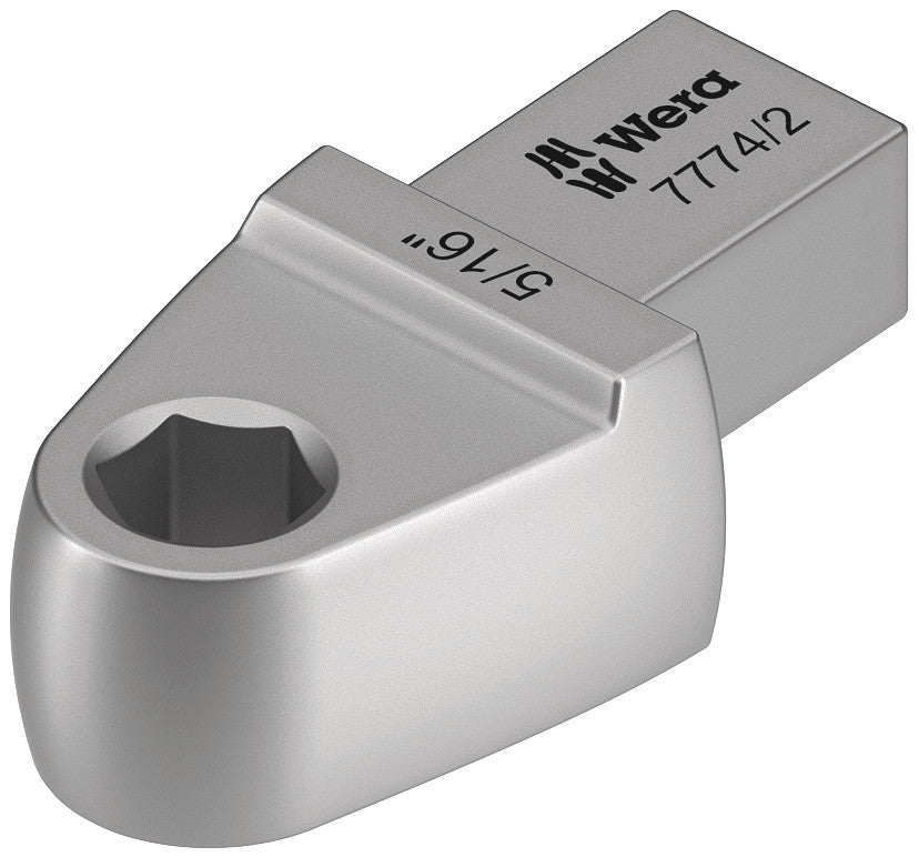 7774/2 Bit adapter insert, 5/16", 9x12 mm
