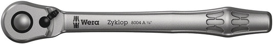 8004 A Zyklop Metal Ratchet with switch lever and 1/4" drive