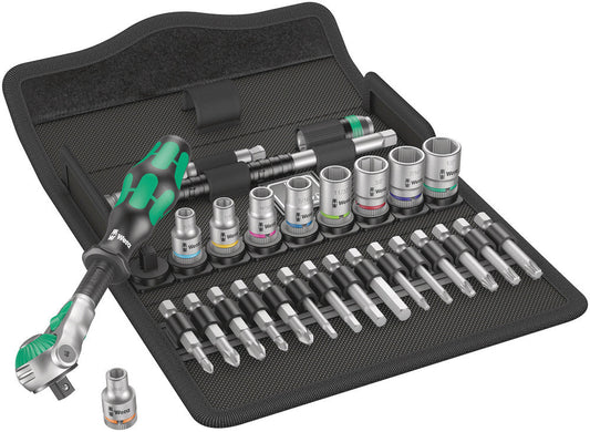 8100 SA 9 Zyklop Speed Ratchet Set, 1/4" drive, imperial