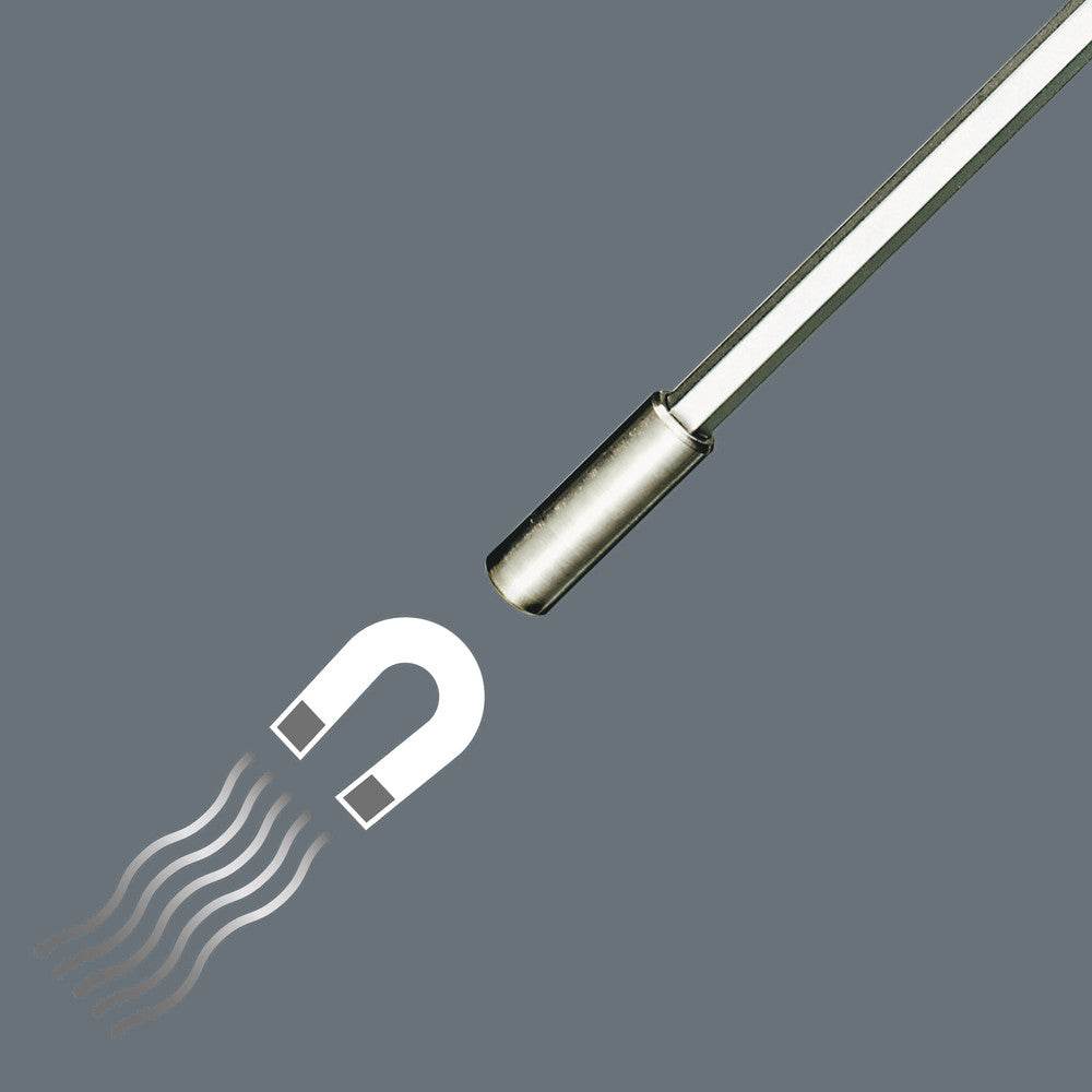 812/1 Bitholding screwdriver with strong permanent magnet