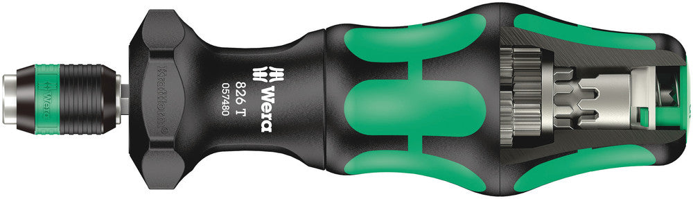 826 T Kraftform Turbo bit-holding screwdriver handle with Rapidaptor quick-release chuck
