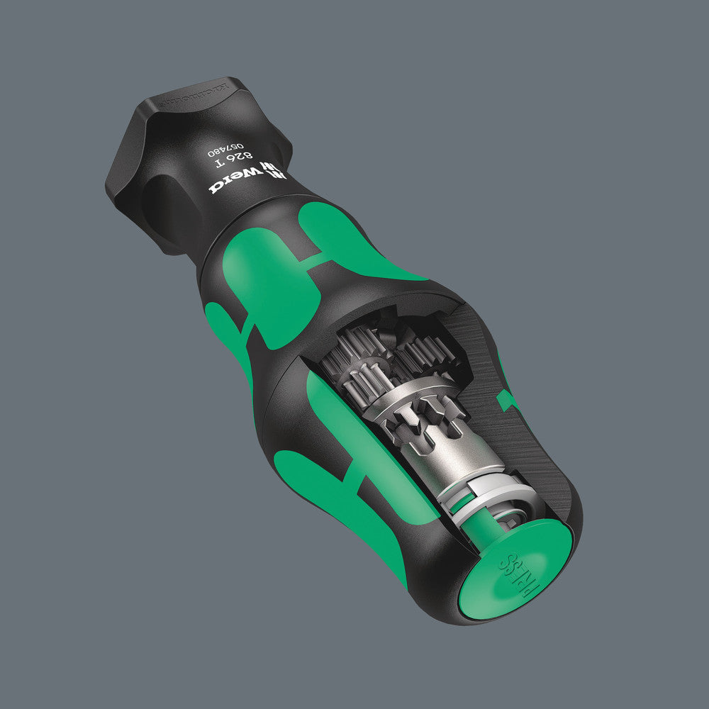 826 T Kraftform Turbo bit-holding screwdriver handle with Rapidaptor quick-release chuck