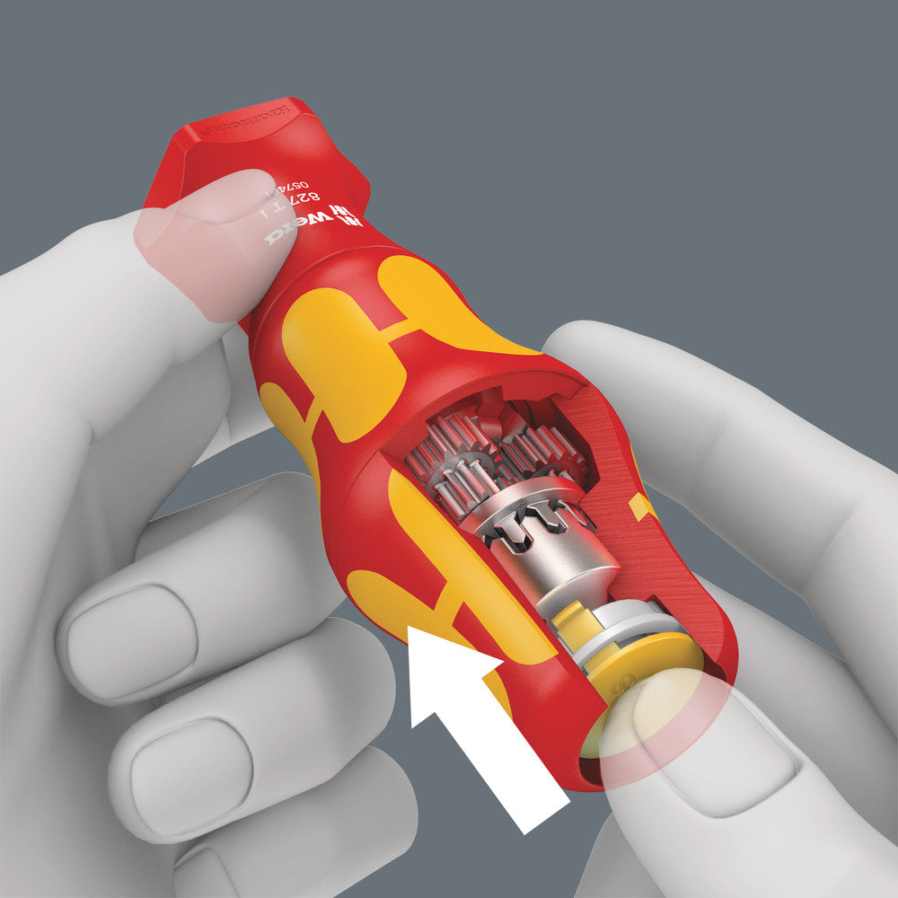 827 T i Kraftform Turbo blade-holding handle