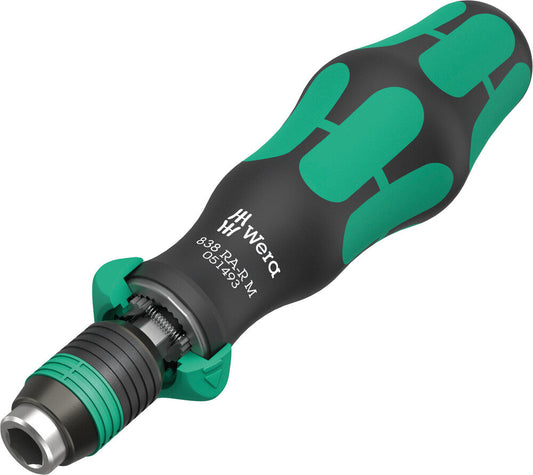 838 RA-R M Bitholding screwdriver with ratchet functionality, 1/4"