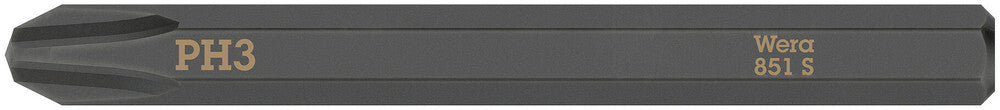 851 S Phillips bits for impact screwdrivers