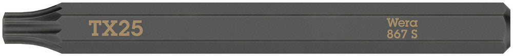 867 S TORX® bits for impact screwdrivers