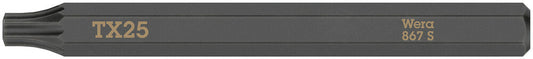 867 S TORX® bits for impact screwdrivers