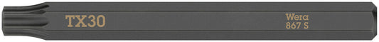867 S TORX® bits for impact screwdrivers