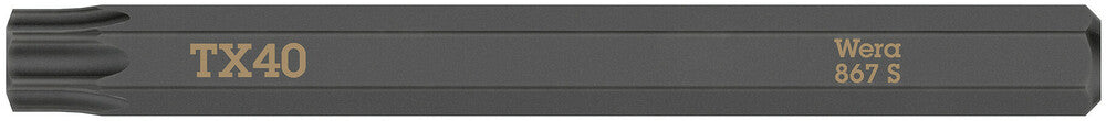 867 S TORX® bits for impact screwdrivers