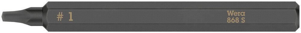 868 S Square head socket bits for impact screwdrivers