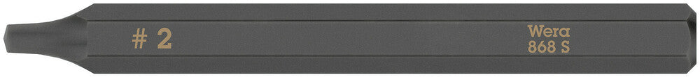 868 S Square head socket bits for impact screwdrivers