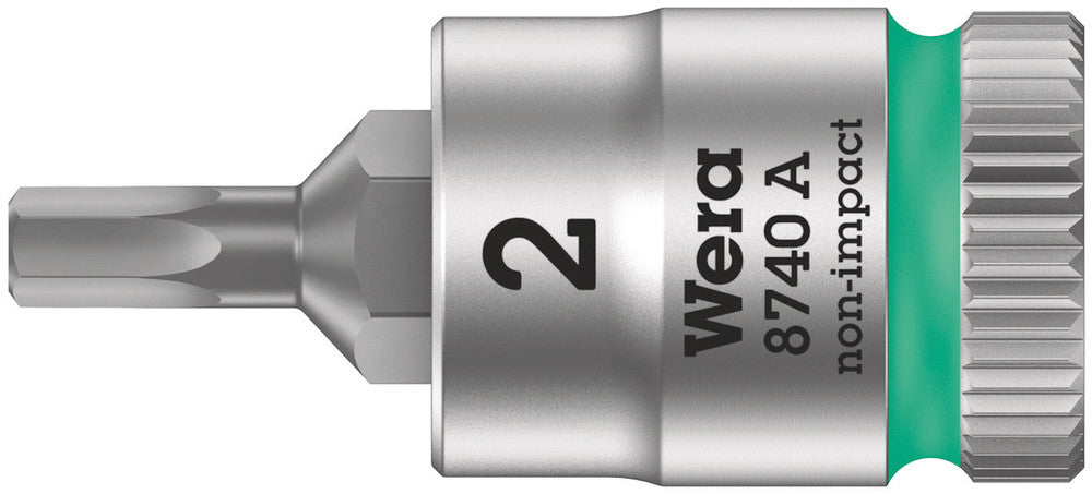 8740 A Zyklop bit socket, 1/4" drive