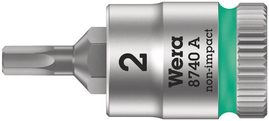 8740 A Zyklop bit socket, 1/4" drive
