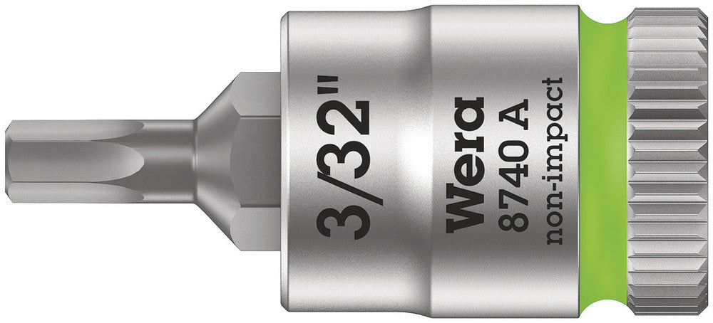 8740 A Zyklop bit socket, 1/4" drive