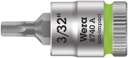 8740 A Zyklop bit socket, 1/4" drive