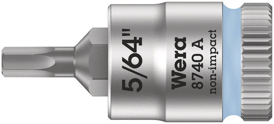 8740 A Zyklop bit socket, 1/4" drive