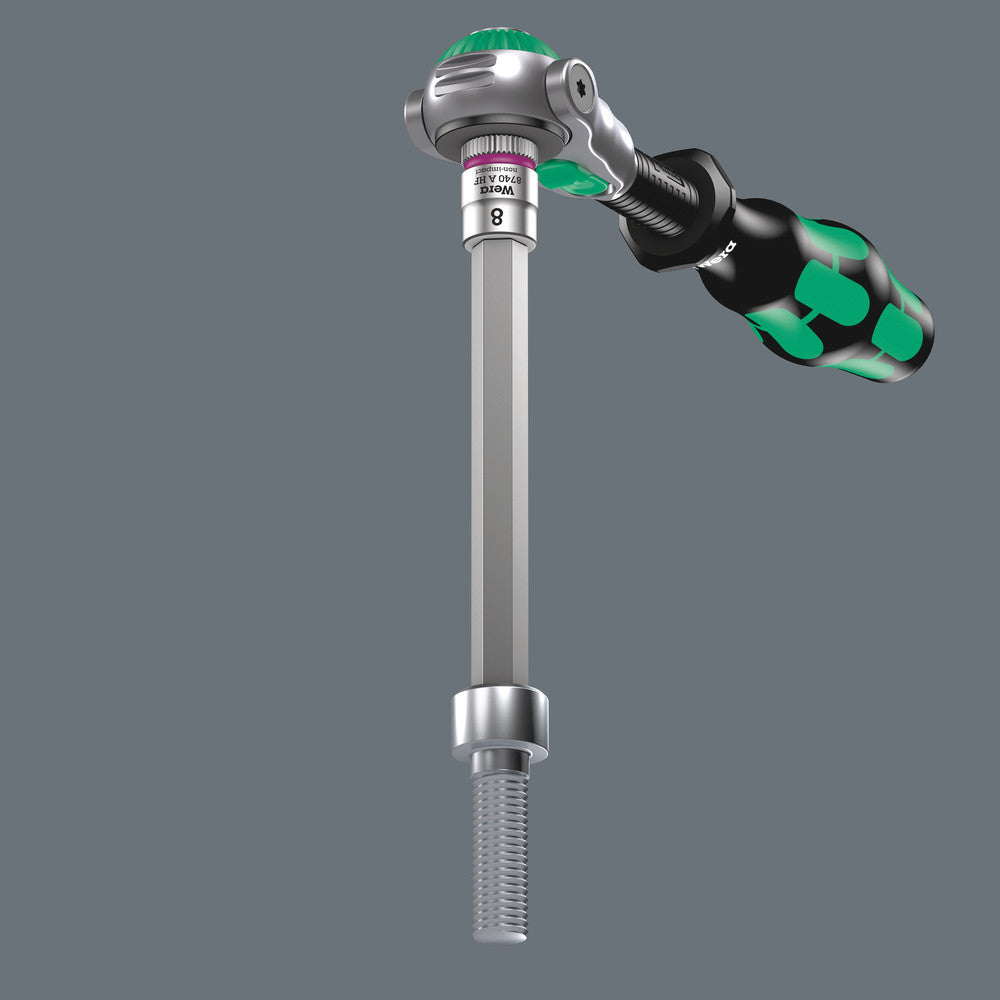 8740 A HF 1 Zyklop bit socket set with holding function, 1/4" drive