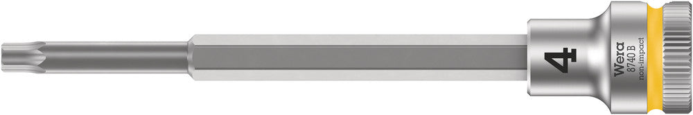 8740 B Zyklop Bit socket with 3/8" drive, with extra slim profile area