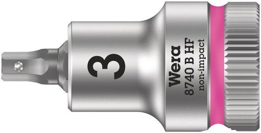 8740 B HF Zyklop bit socket with holding function, 3/8" drive