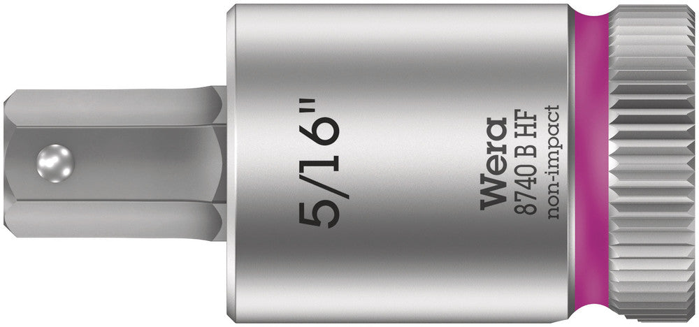 8740 B HF Zyklop bit socket with holding function, 3/8" drive