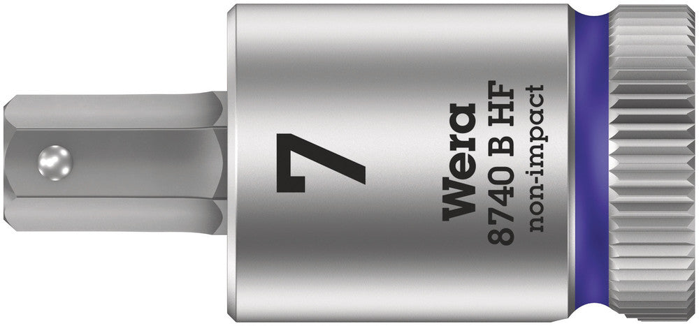 8740 B HF Zyklop bit socket with holding function, 3/8" drive