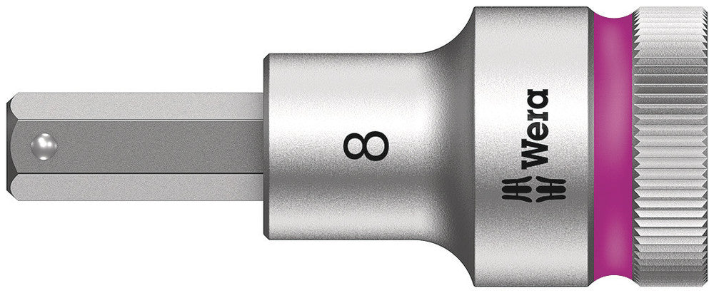 8740 C HF Zyklop bit socket with 1/2" drive with holding function