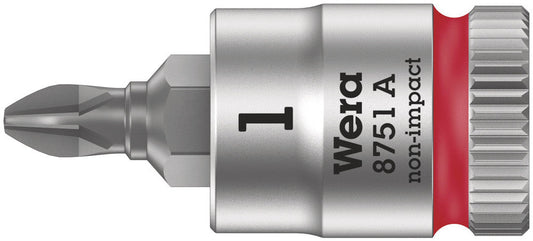 8751 A Phillips Zyklop bit socket, 1/4" drive